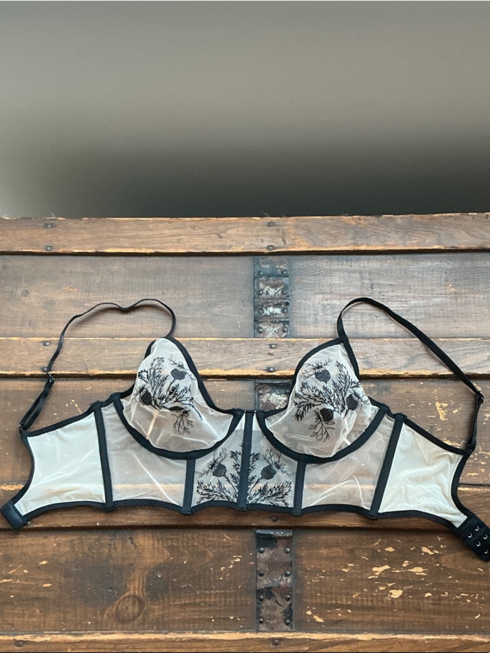 Thistle + Spire mesh  32D bra